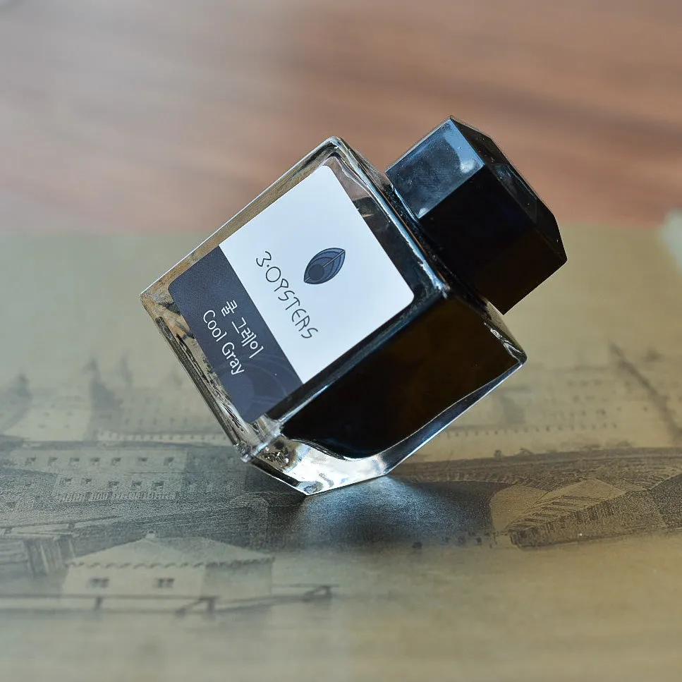 3 Oysters Cool Gray Ink Bottle