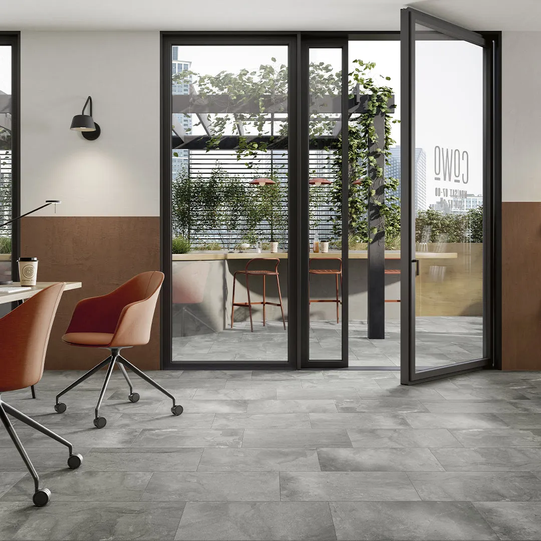 Arkham Gray, 12" x 24" - Porcelain Tile