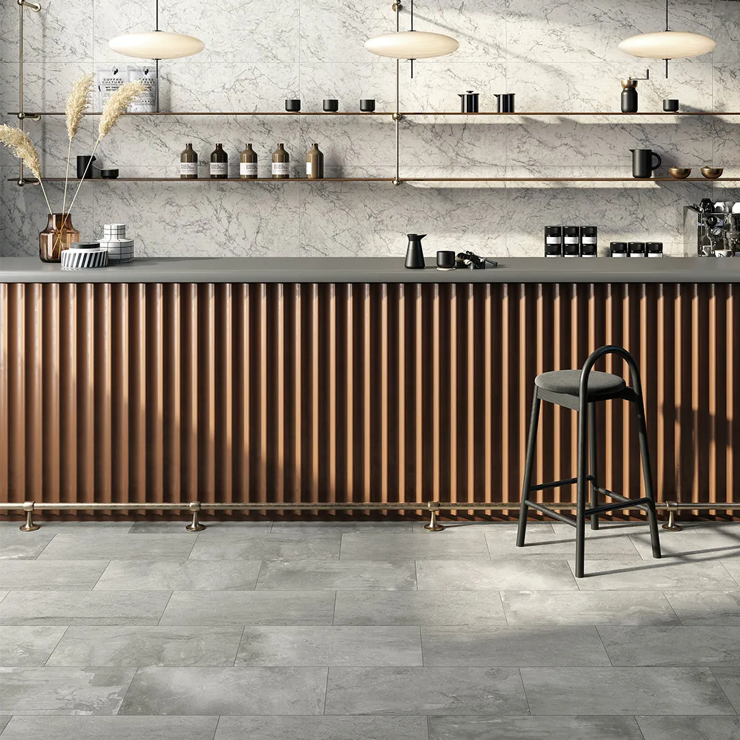 Arkham Gray, 12" x 24" - Porcelain Tile