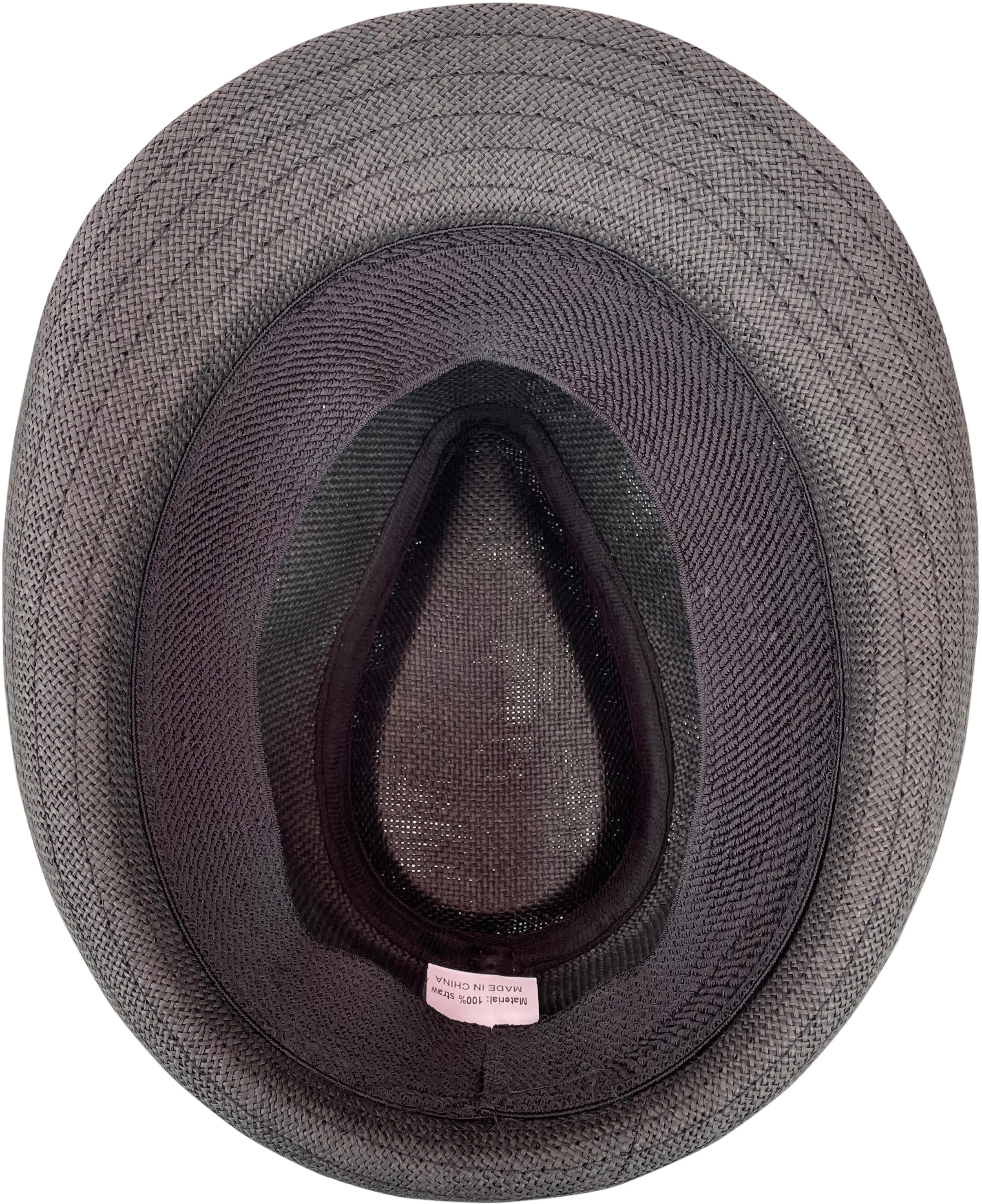 Black Fedora Red Green Band For Men & Women