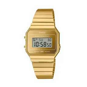 Casio Vintage Yellow Gold Digital Watch