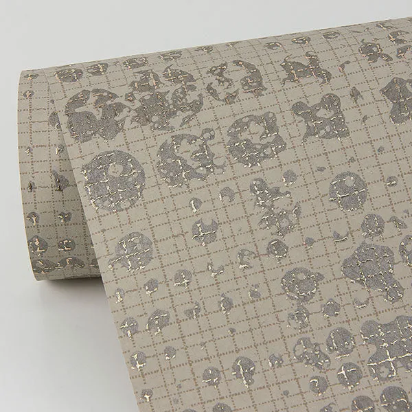 Celeste Gold Geometric Wallpaper from the Lustre Collection