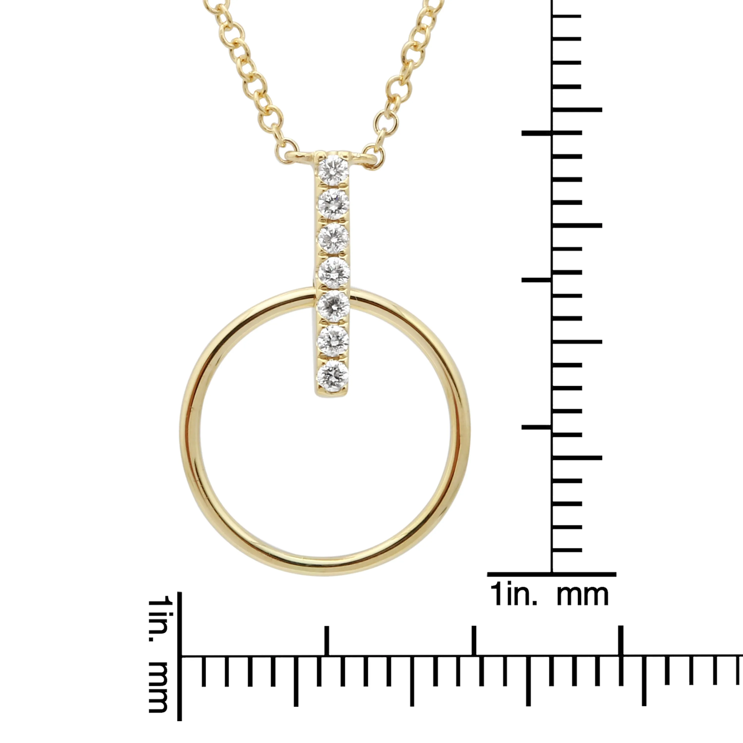 Circle Bar Pendant