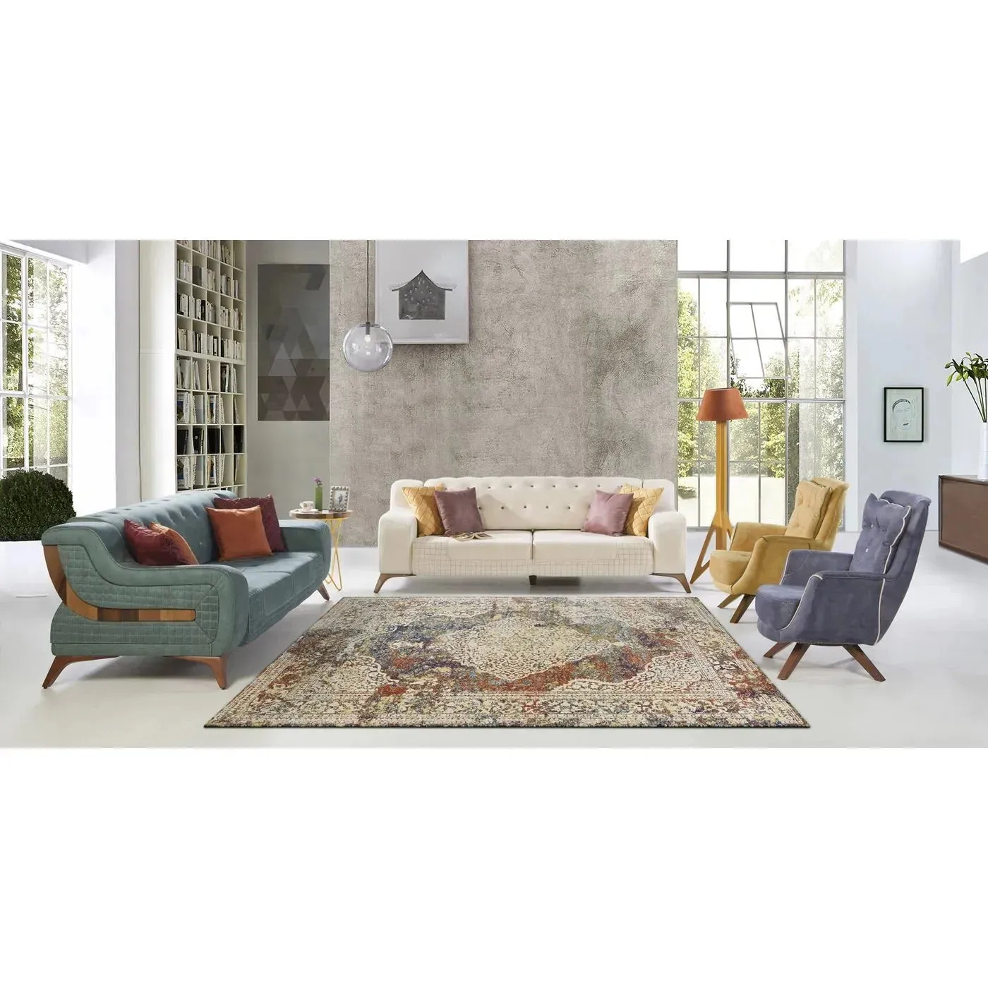 Corsica 7850 Multi Marrakesh Rug