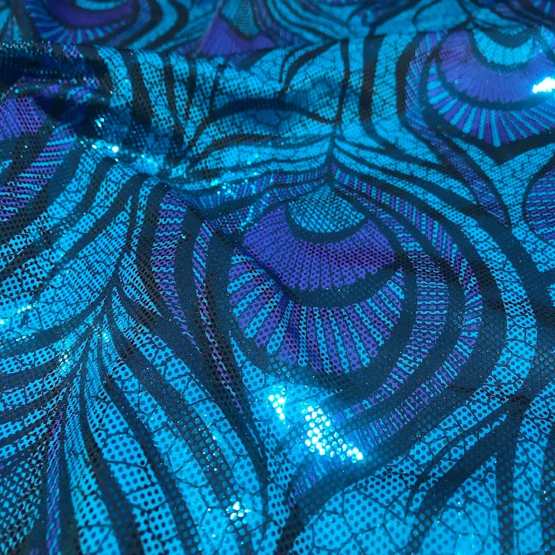 Cosmic Holographic Men's Hoodies