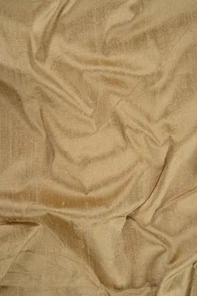Curry Gold Dupioni Silk Fabric