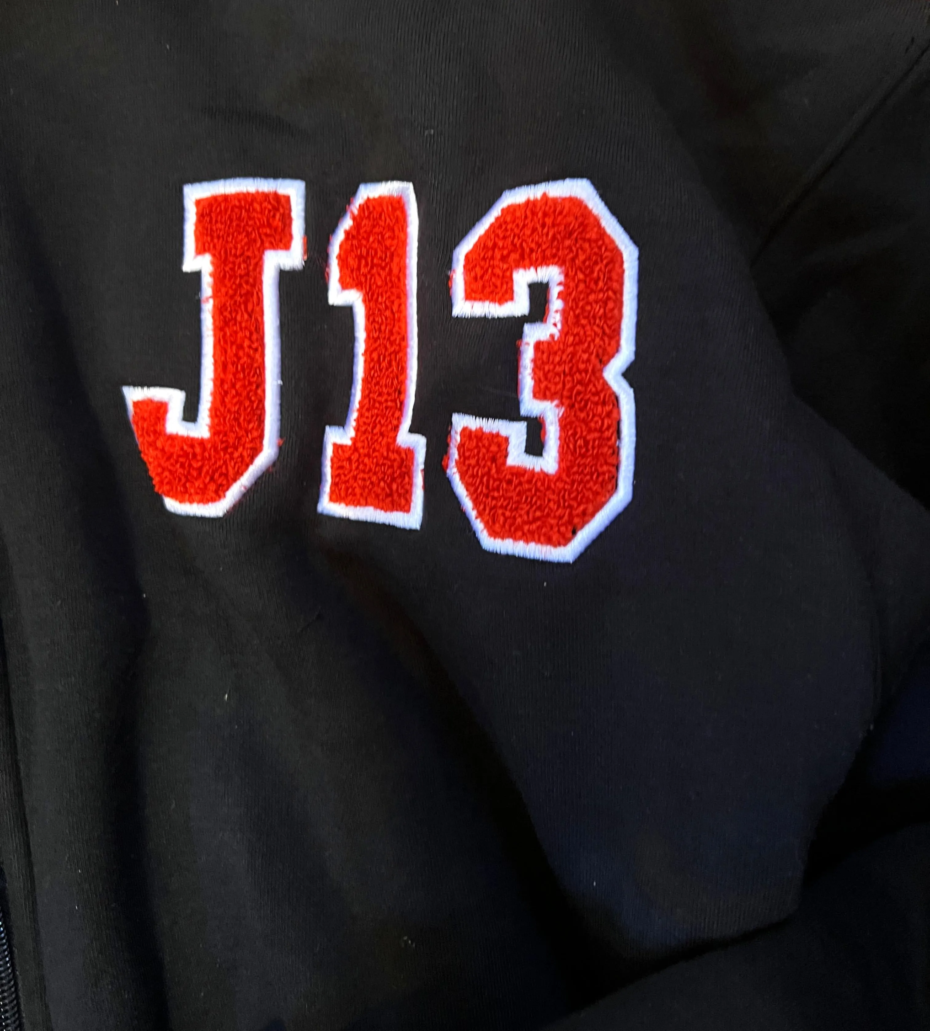 Delta Sigma Theta Sorority "J13" Cropped Sweatshirt Jacket
