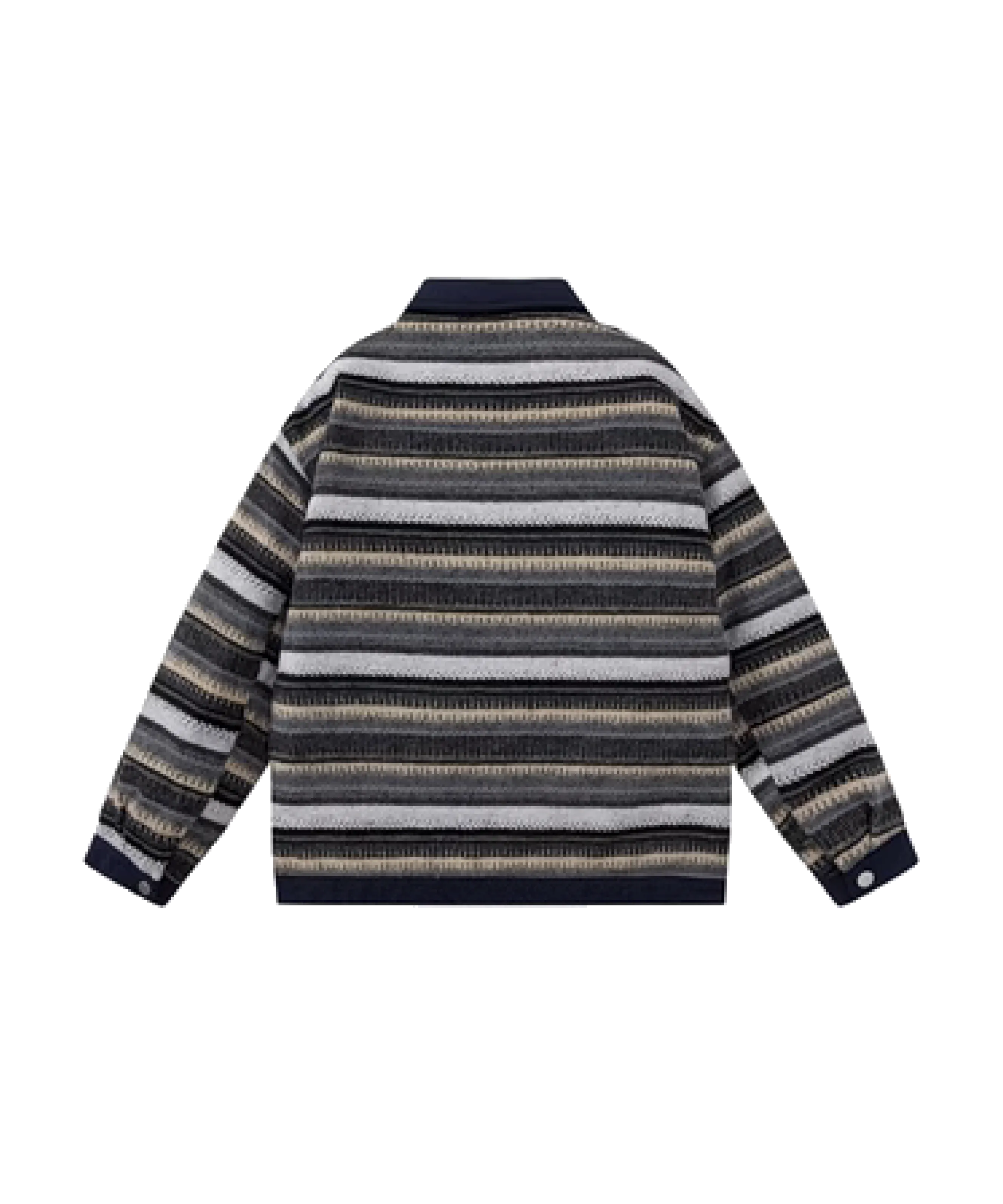 Exotic Pattern Inner Down Coat