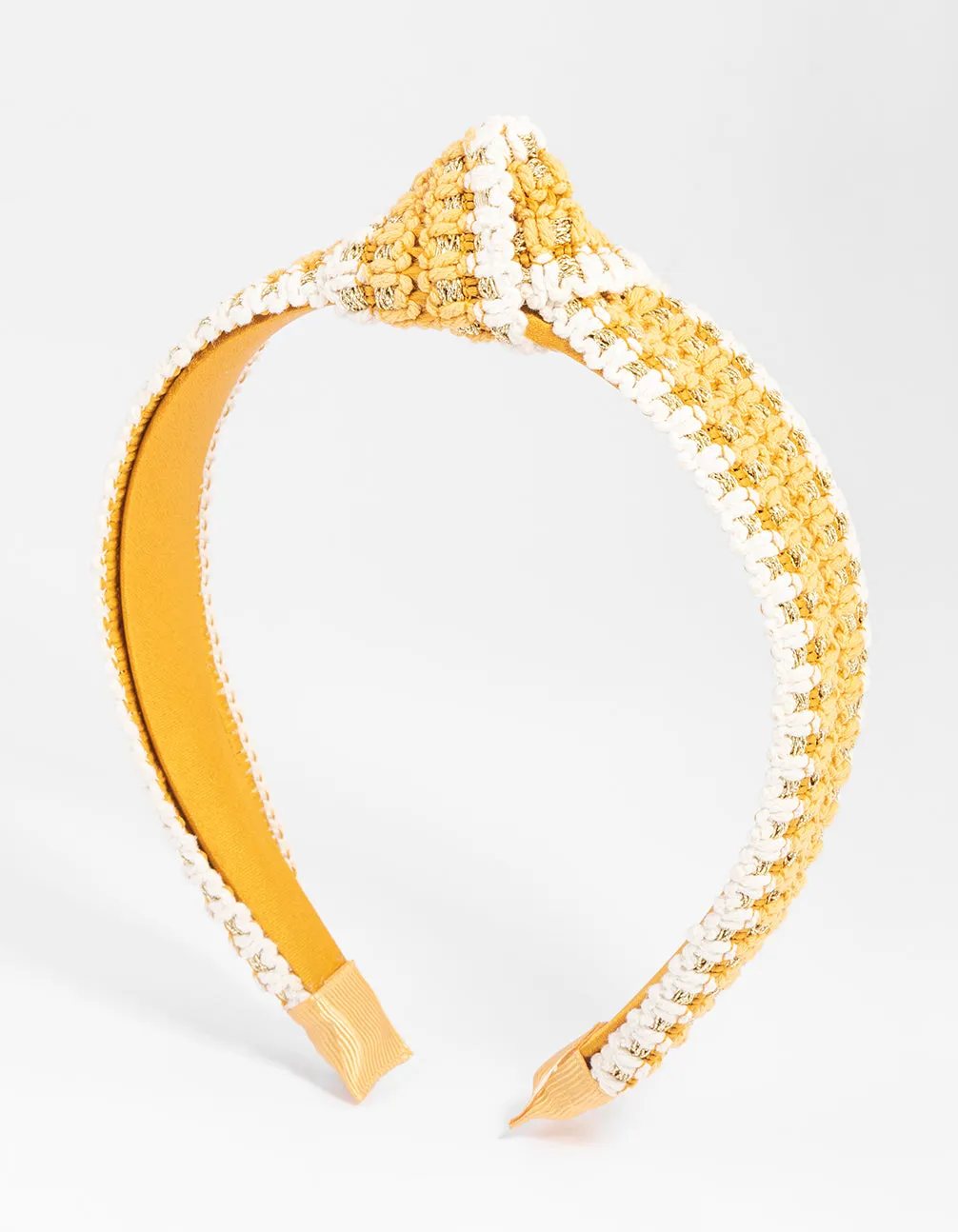 Fabric Crochet Knotted Headband
