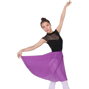 Flared Knee-Length Ballet Skirt