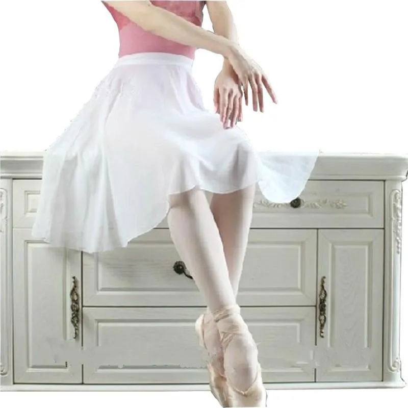 Flared Knee-Length Ballet Skirt