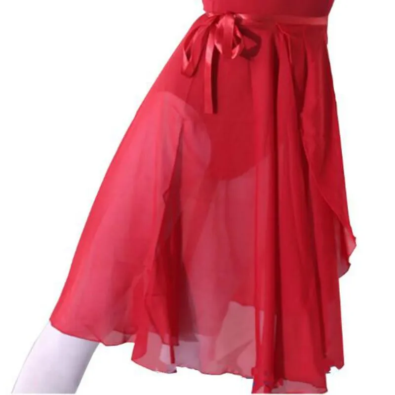 Flared Knee-Length Ballet Skirt