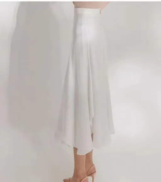 Flowy Layered Midi Skirt