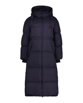 Full Length Down Coat - Evening Blue