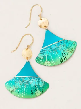 Holly Yashi Tourquoise/Green Delia Earrings