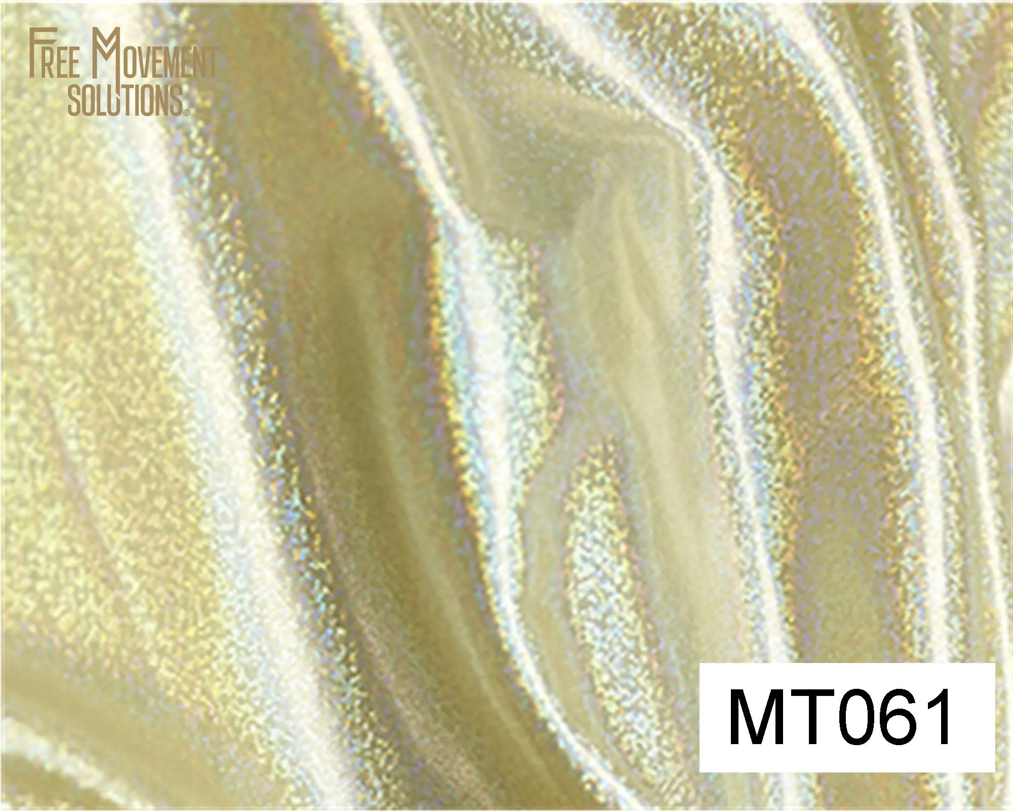 Holographic Metallic Poly Spandex Fabric