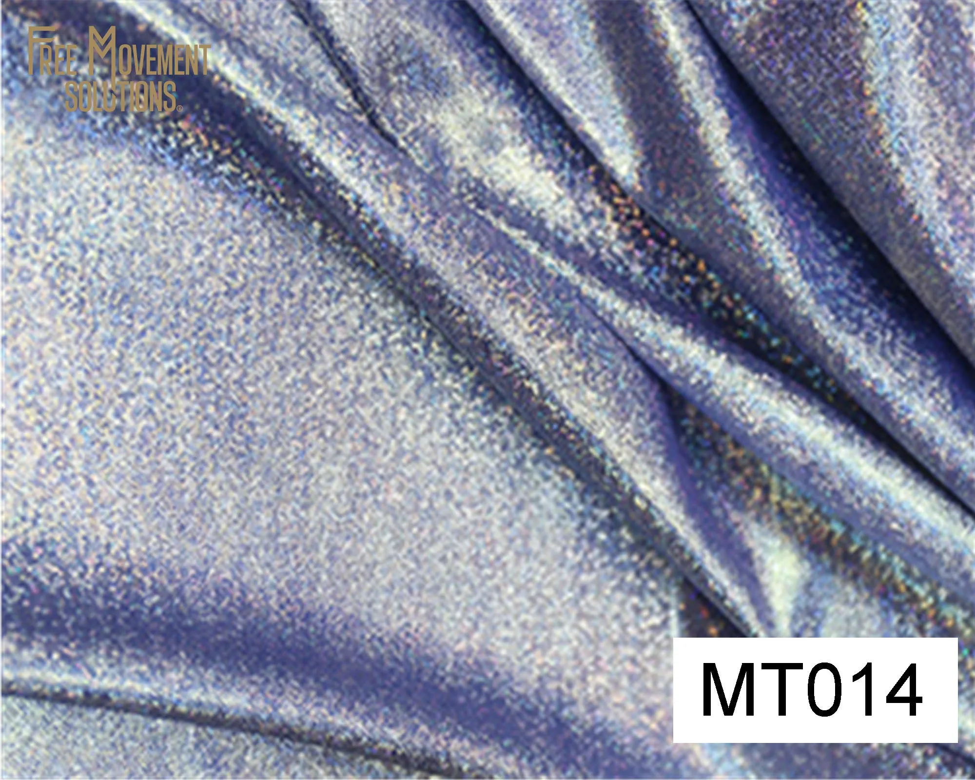 Holographic Metallic Poly Spandex Fabric