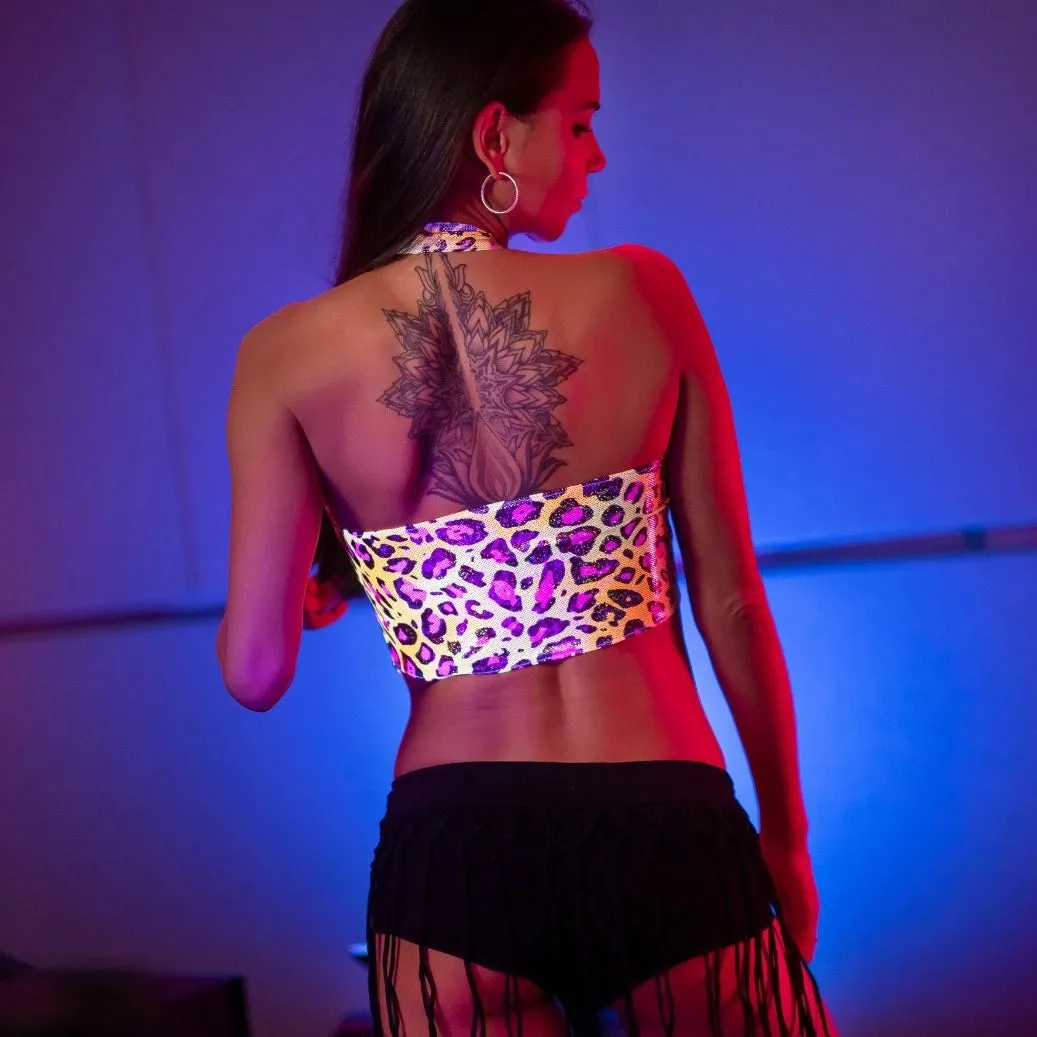 LIMITED EDITION AVALON UV Reactive/ Glow in The dark Women's V-Halters 61Euro