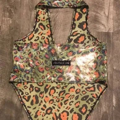 LIMITED EDITION AVALON UV Reactive/ Glow in The dark Women's V-Halters 61Euro