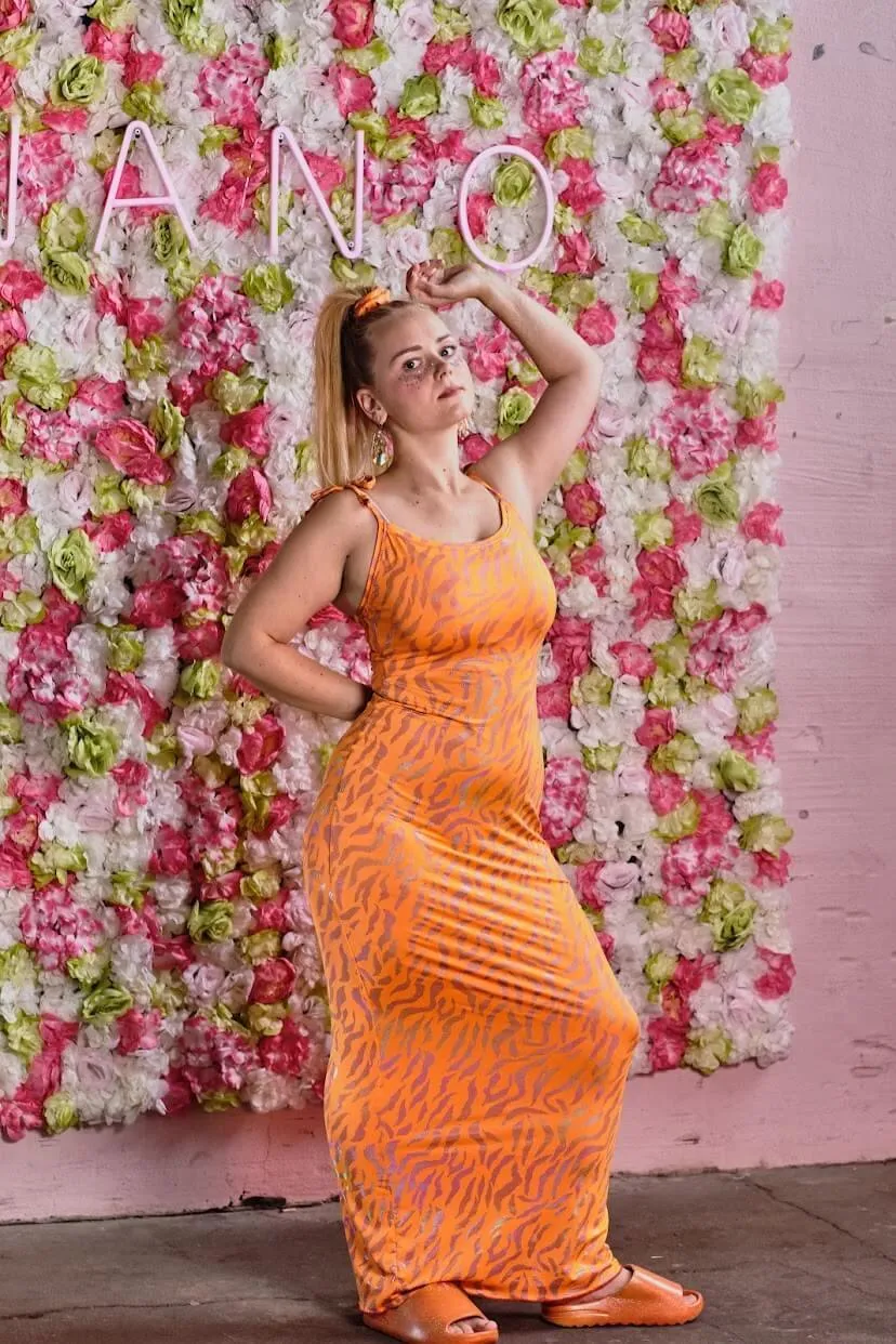 LONG DRESS "CLEMENTINE" Lettau Art Fashion