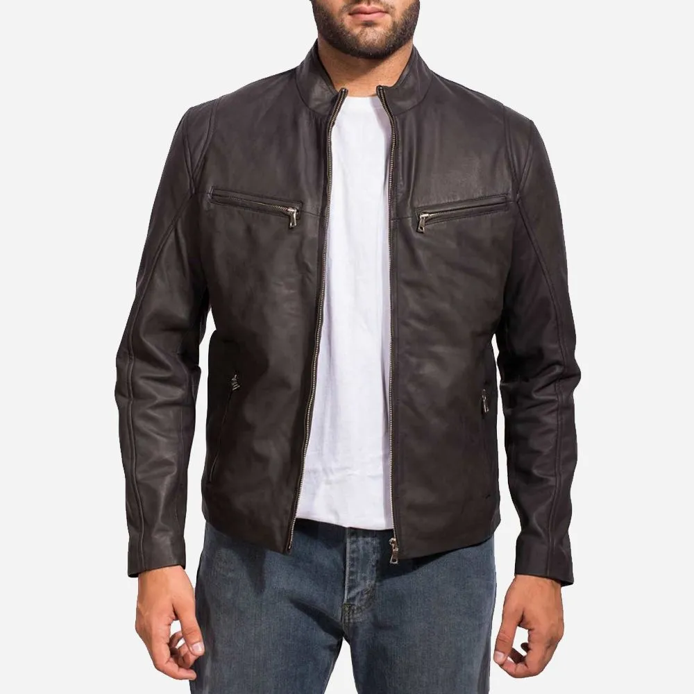 Mark Wahlberg The Other Guys Leather Jacket