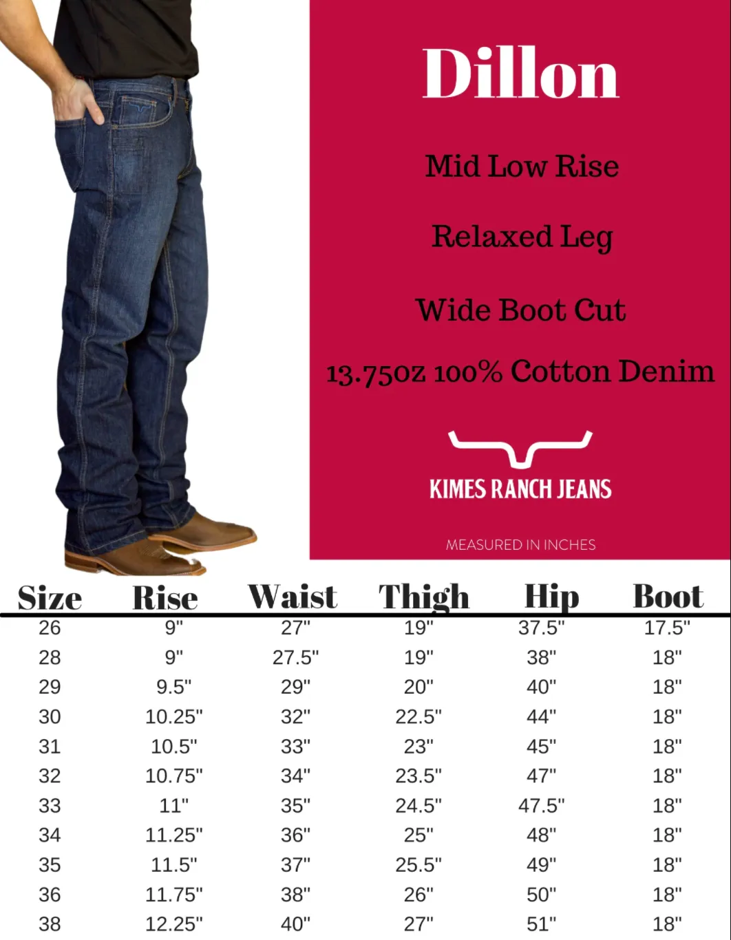 Men's Kimes Ranch DILLON Jean MADE IN THE USA (SHOP IN-STORES TOO)