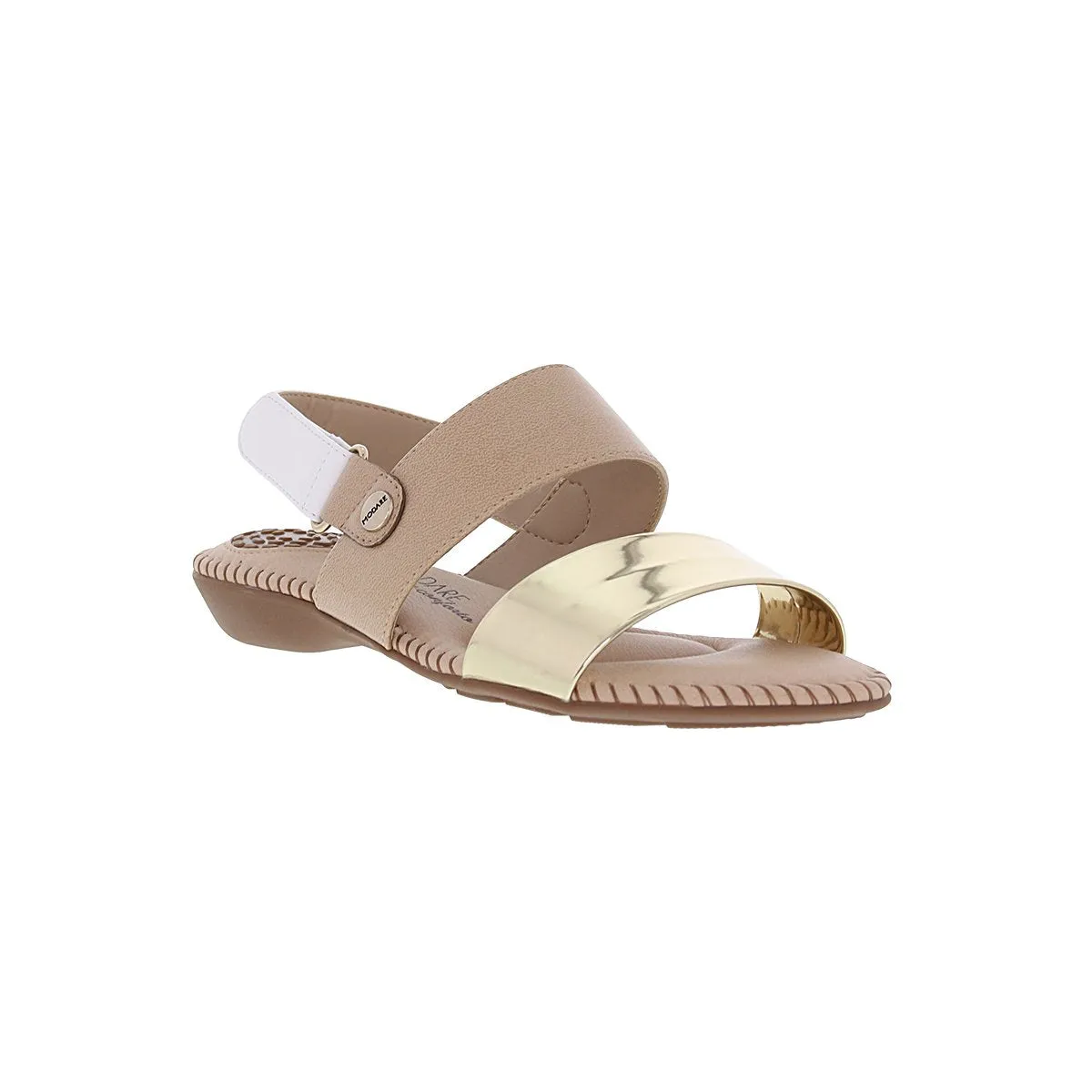 Modare 7025.347 Women Fashion Sandal in Beige Gold White