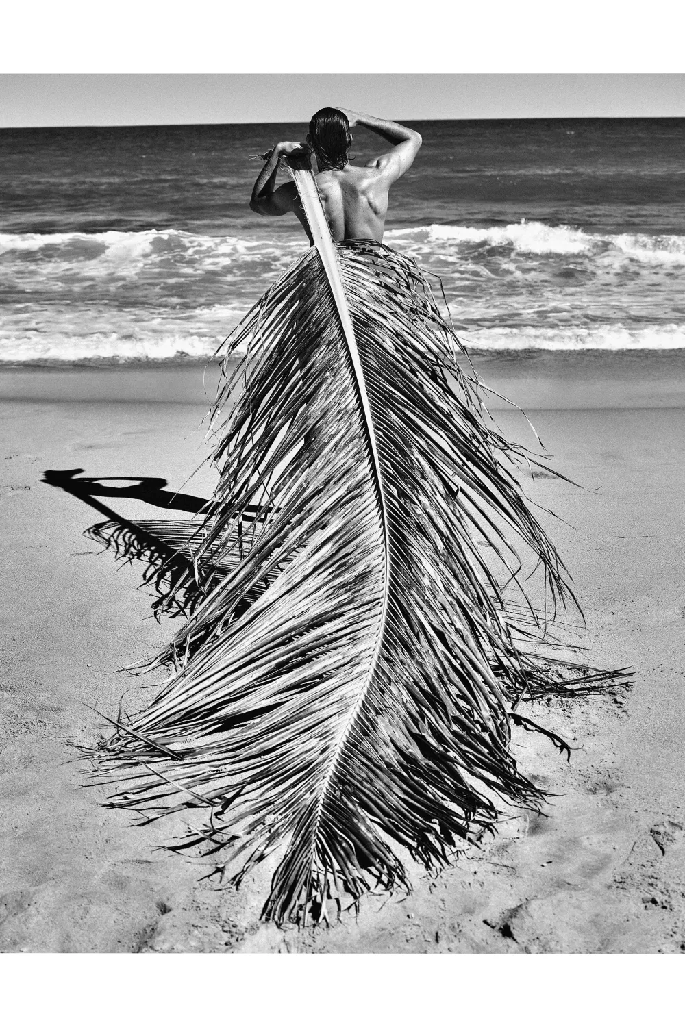 Monochromatic Modern Portrait | Eichholtz Philippe Vogelenzang-Salvador