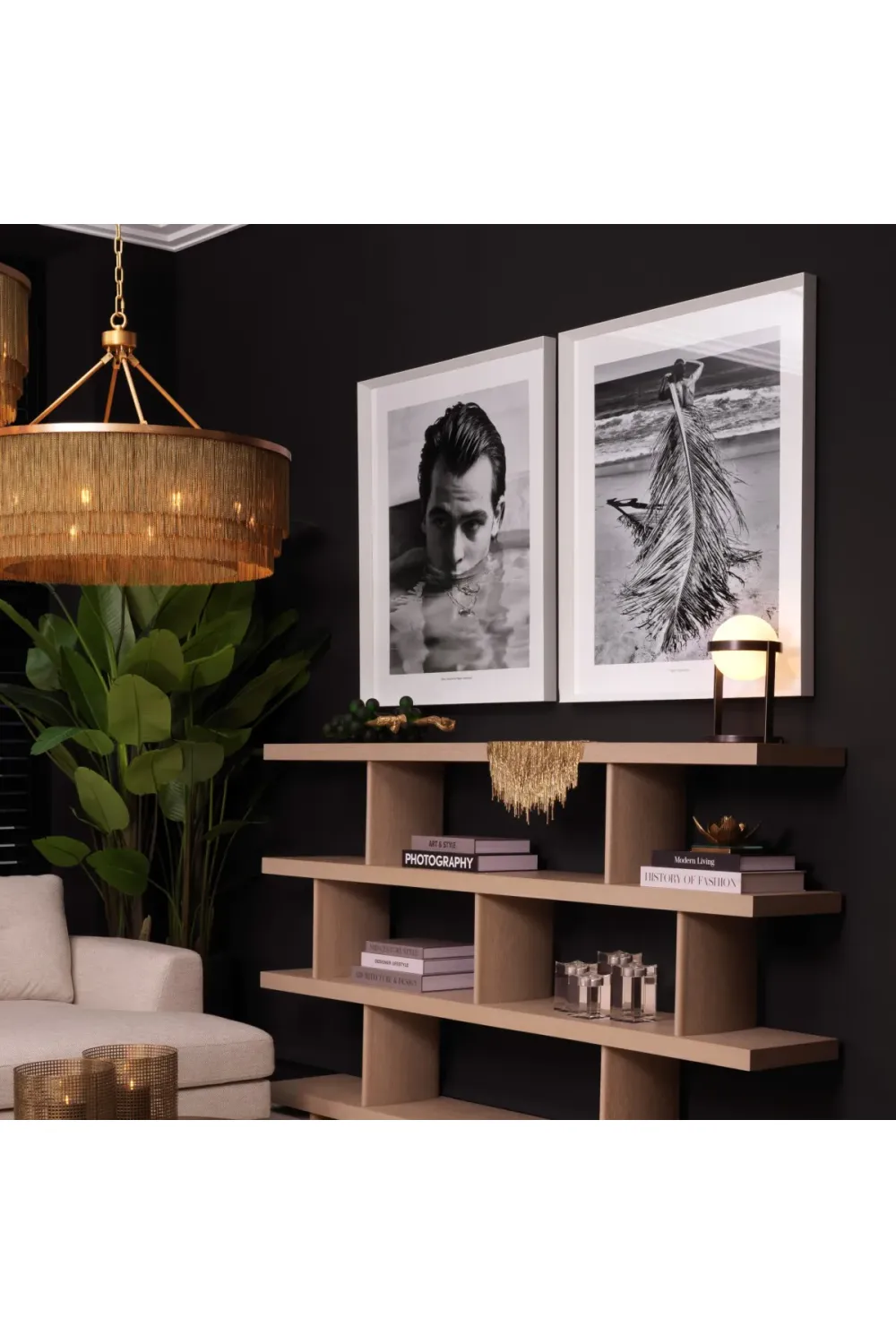 Monochromatic Modern Portrait | Eichholtz Philippe Vogelenzang-Salvador