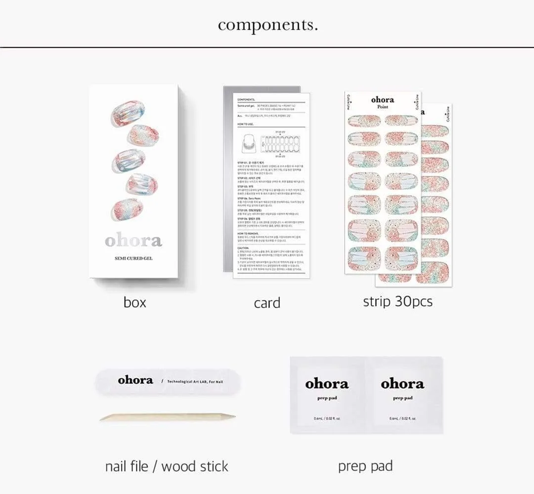N Newtro No. 1 Manicure Semi-cured Gel Nail Strips