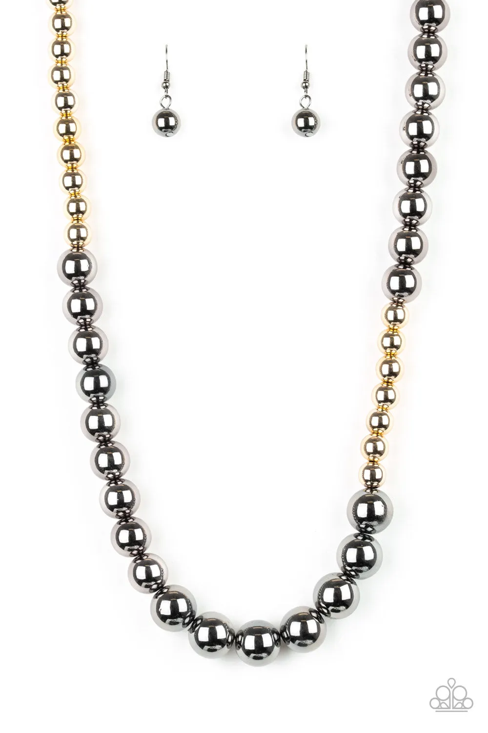 Necklaces Power To The People - Black N243