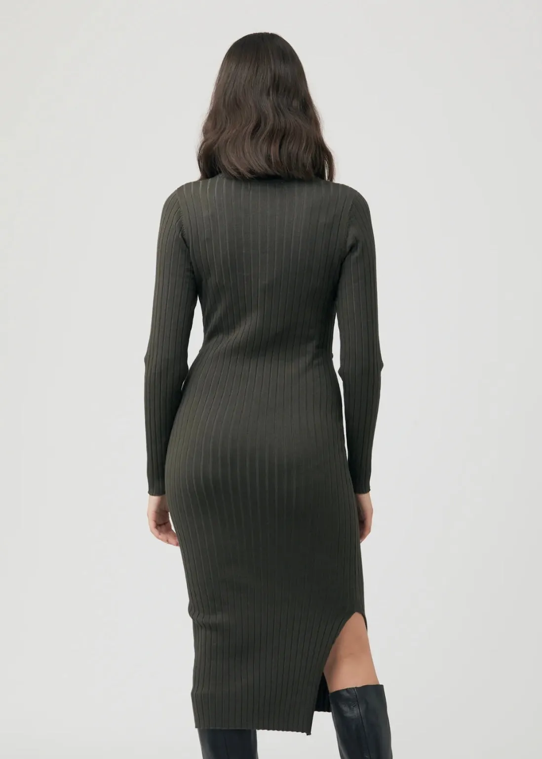 Nella Nursing Knit Dress - Ivy