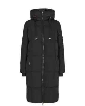 Nova Square Down Coat - Black