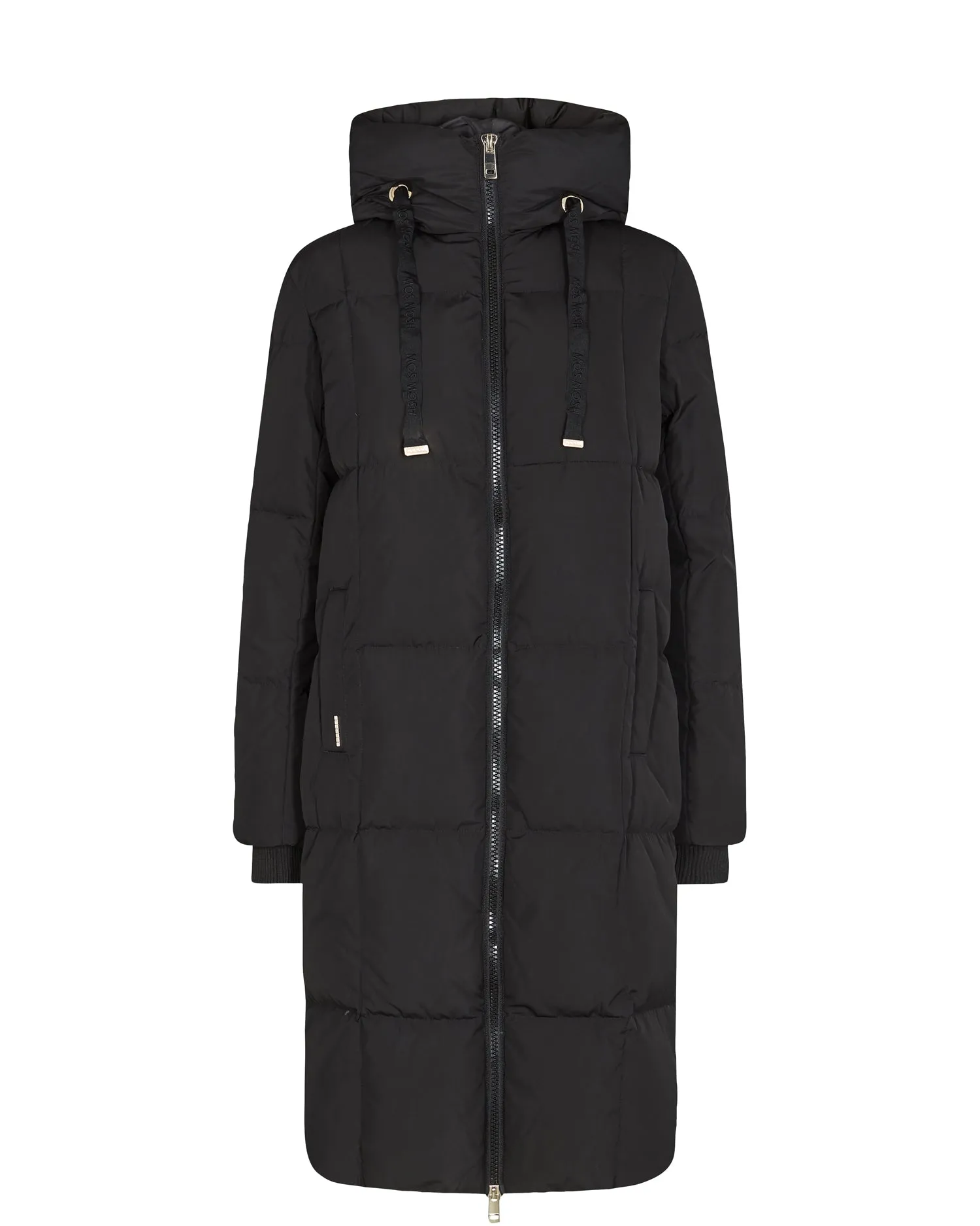 Nova Square Down Coat - Black
