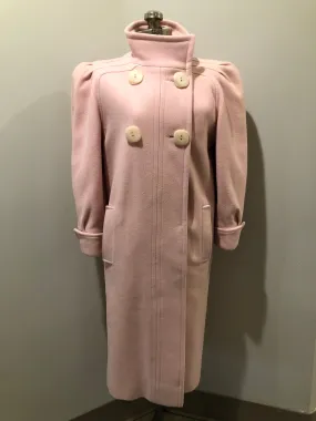 Novelti Pink Wool Coat, SOLD