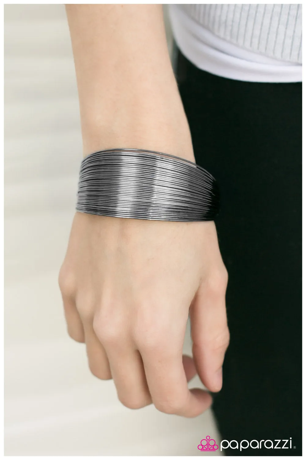 Open Door Jewelry - A Fine Frenzy - Black Bracelet - Paparazzi Accessories