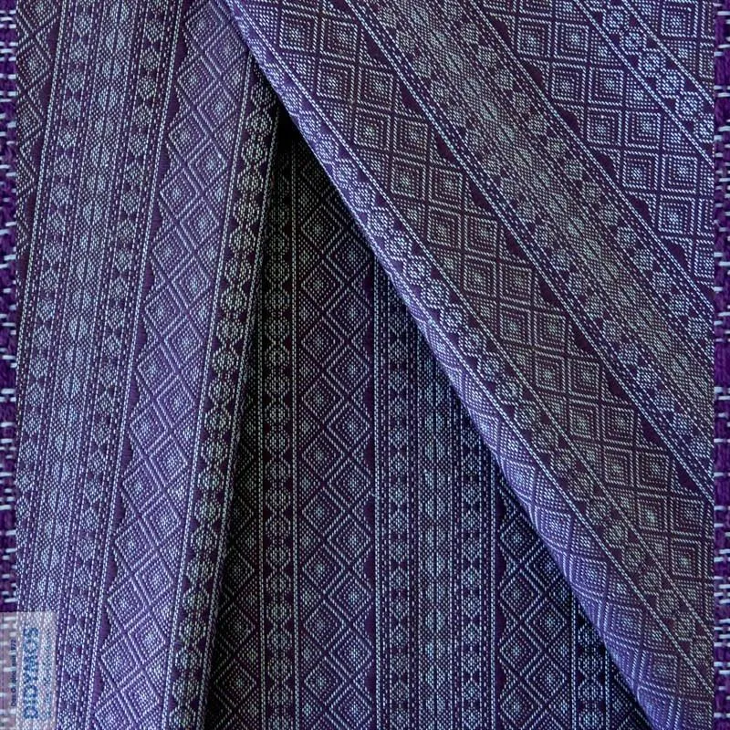 Prima Viola Azzuro linen Woven Wrap by Didymos