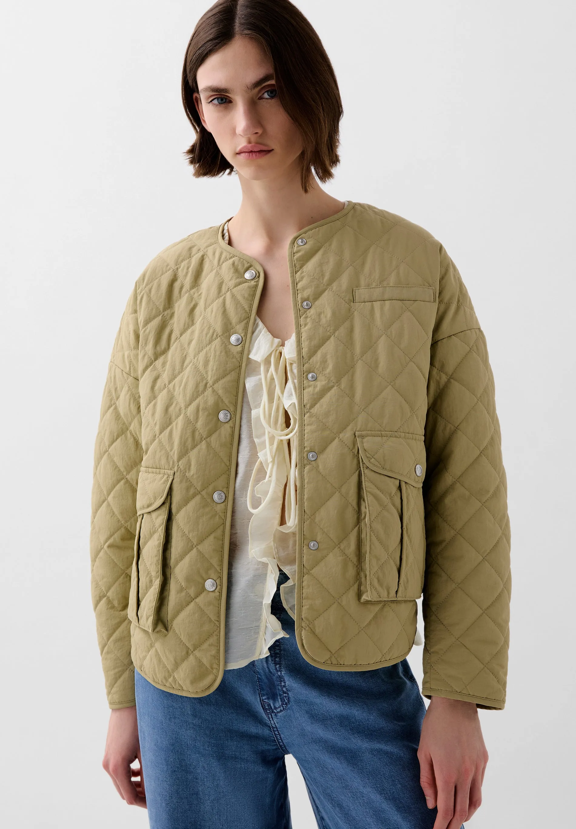 QUILTED WASHED NY JACKET