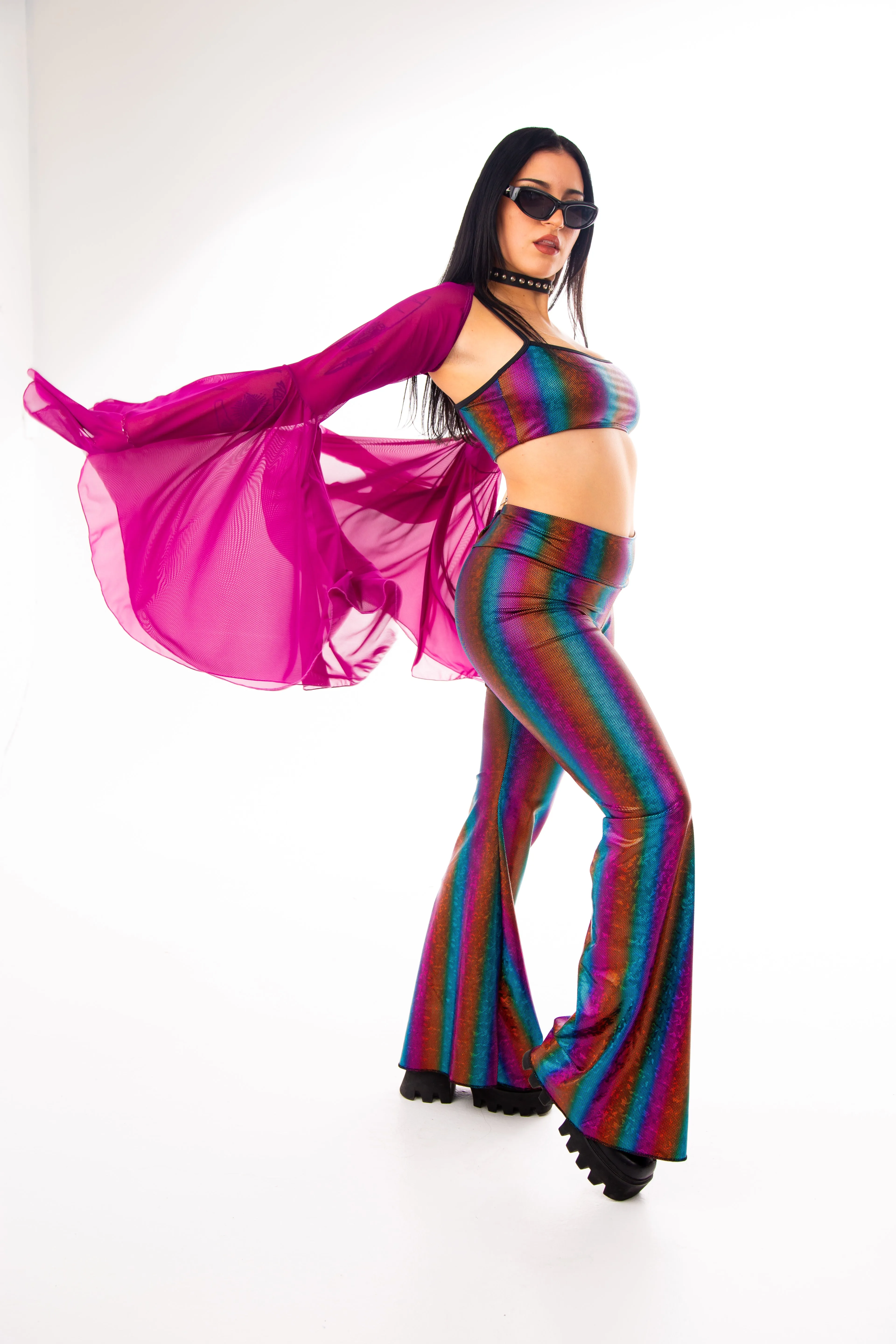 Rainbow Aura Bra Top