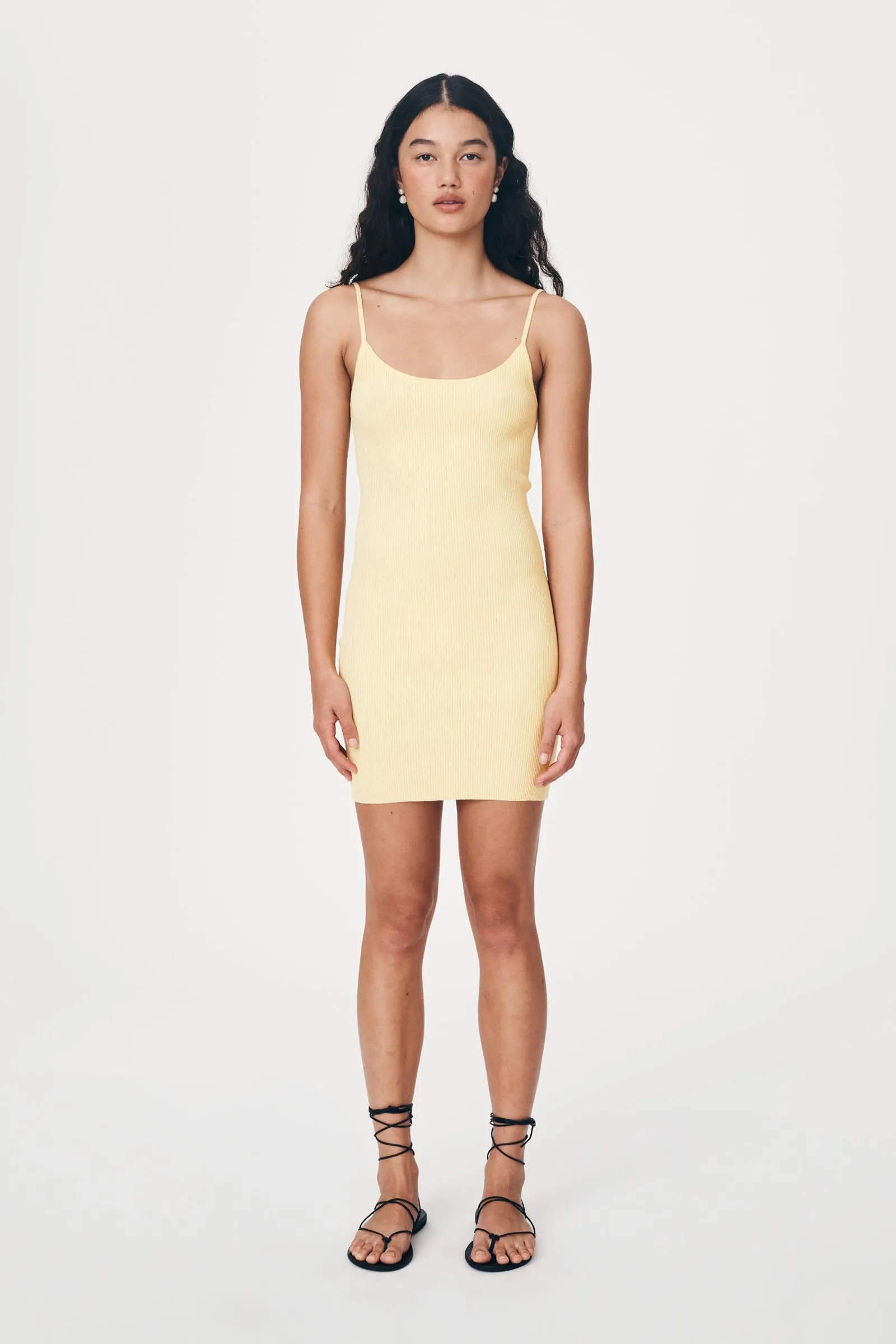 Ruby Rib Knit Mini Dress
