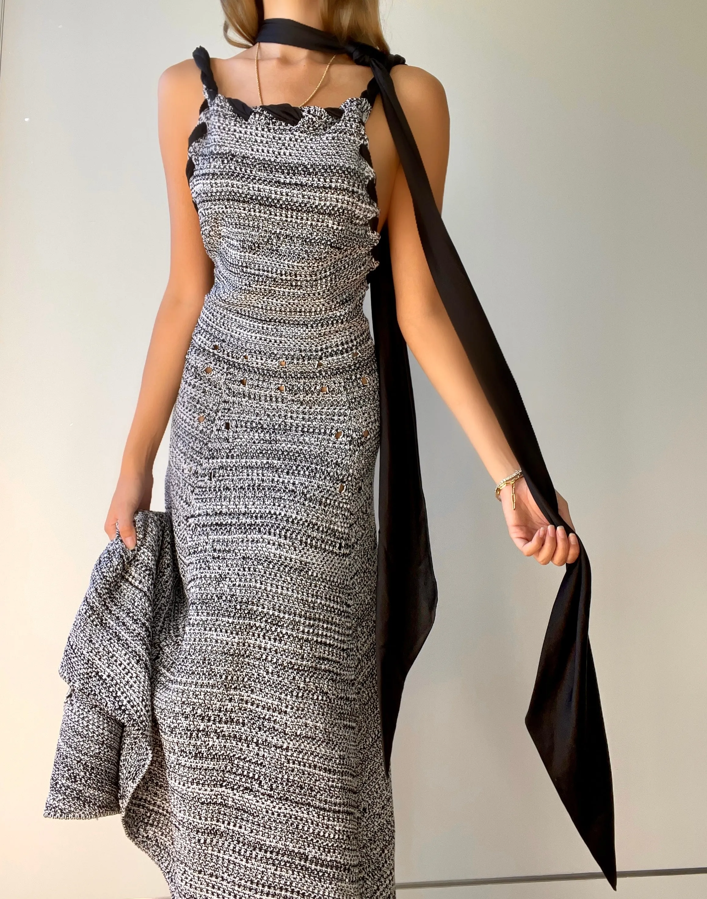 RUNWAY "SALVATORE FERRAGAMO" KNIT DRESS