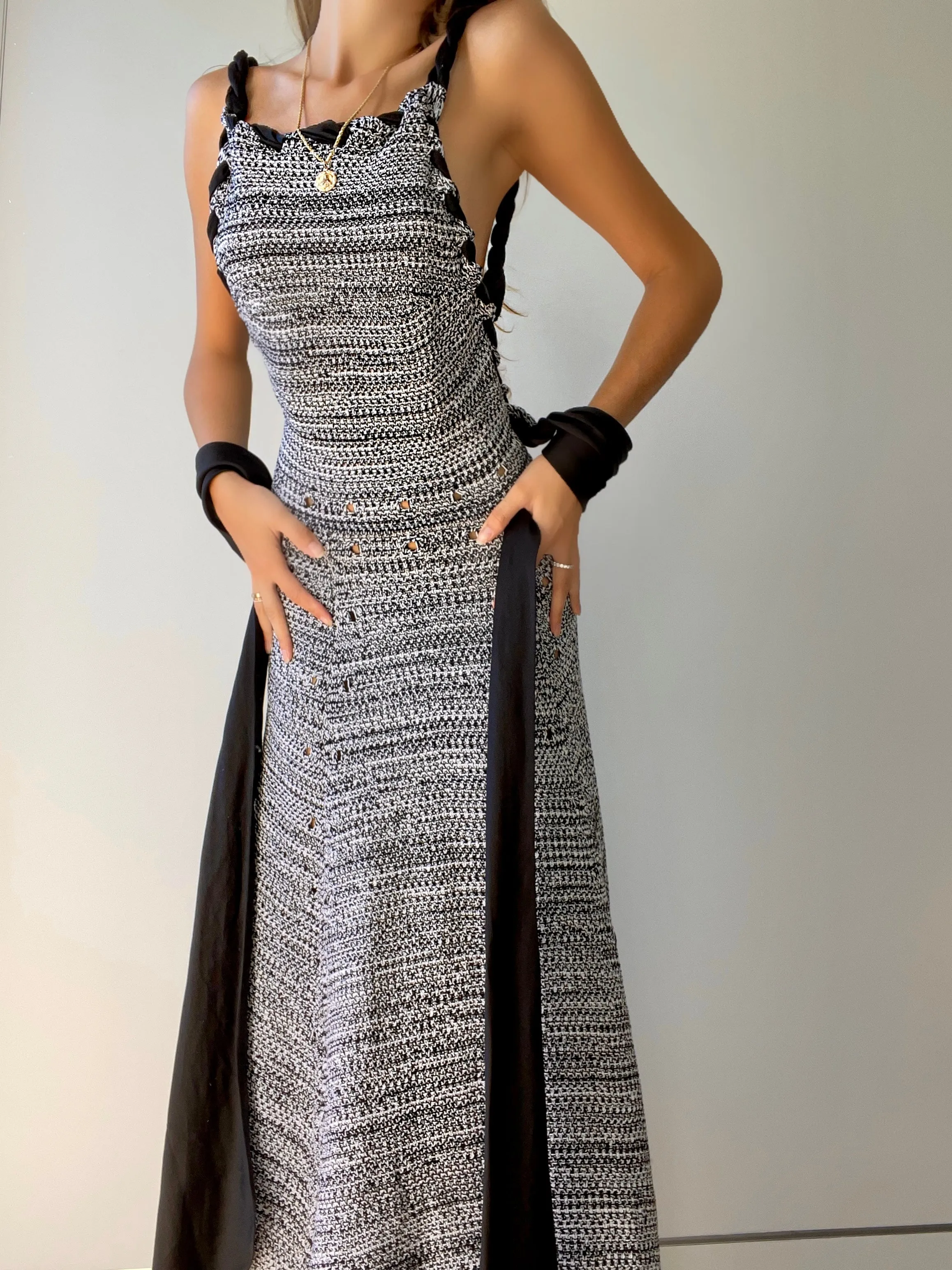RUNWAY "SALVATORE FERRAGAMO" KNIT DRESS