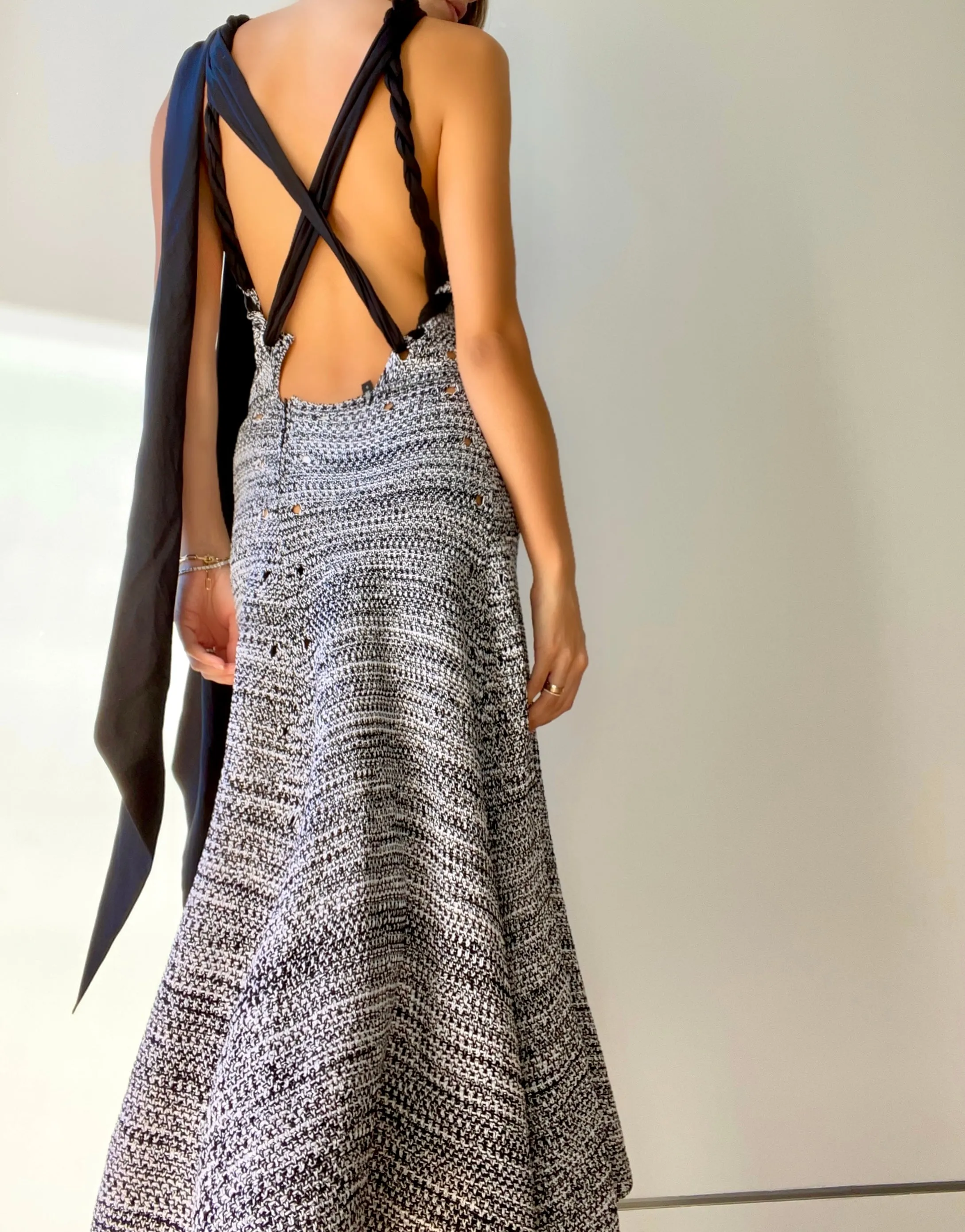 RUNWAY "SALVATORE FERRAGAMO" KNIT DRESS