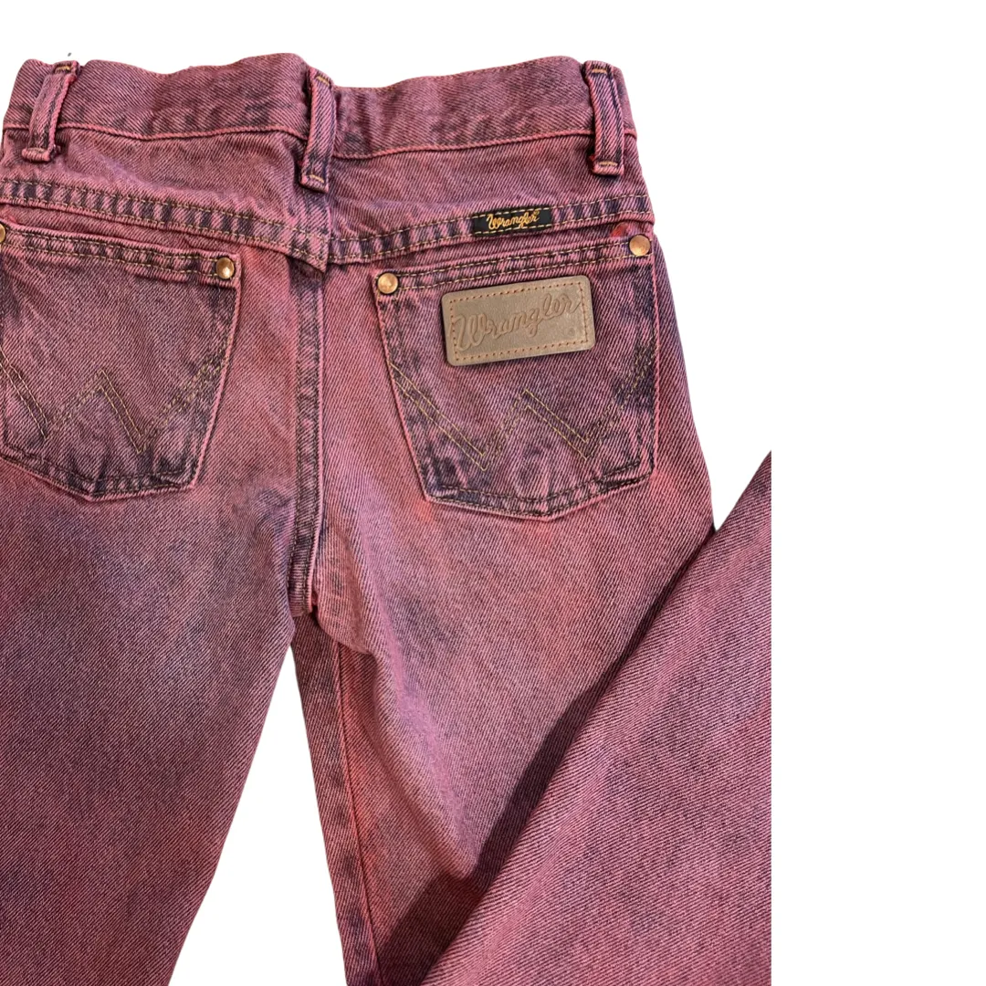 Rusty Rose -Kids Wrangler size 8