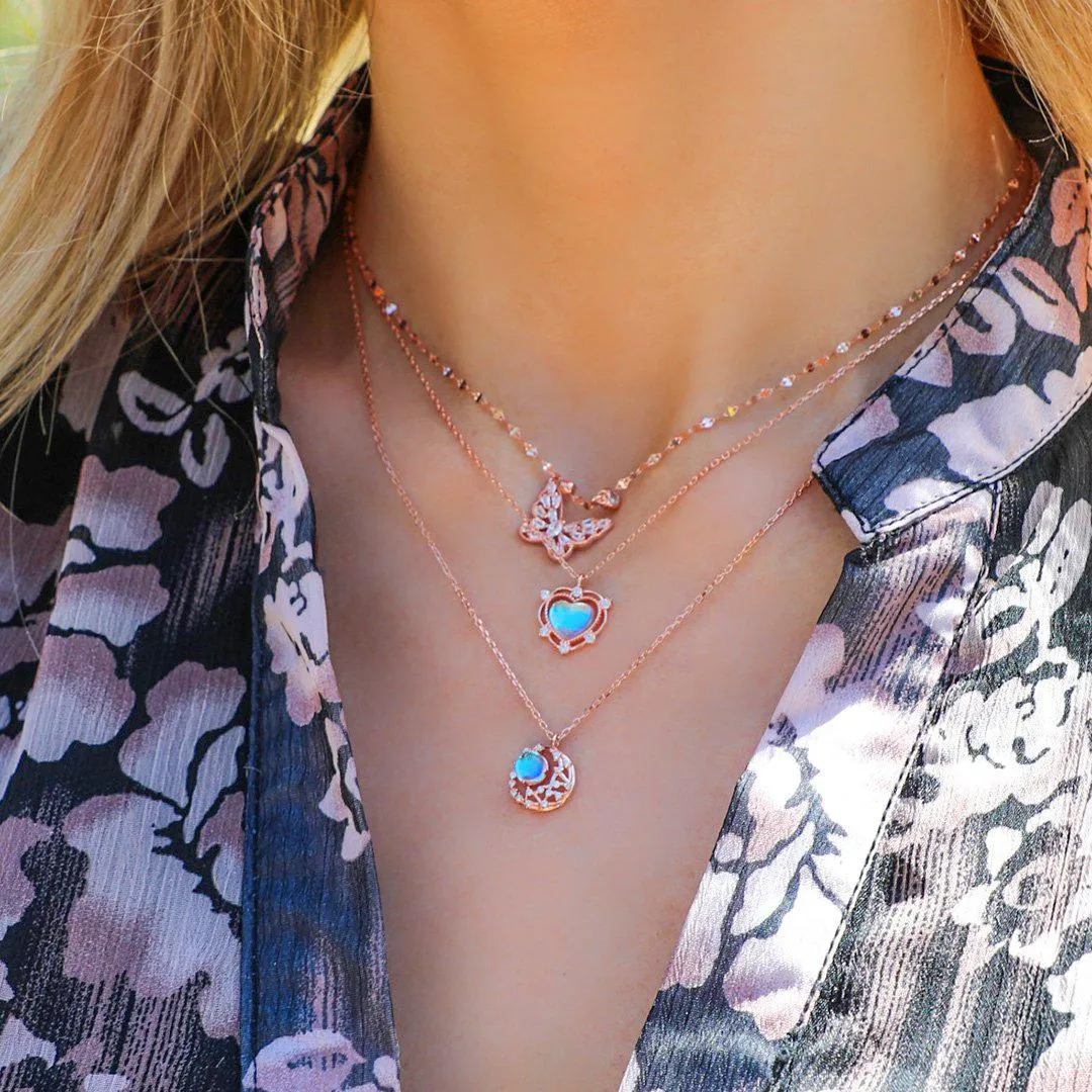 Sparkle Butterfly Necklace