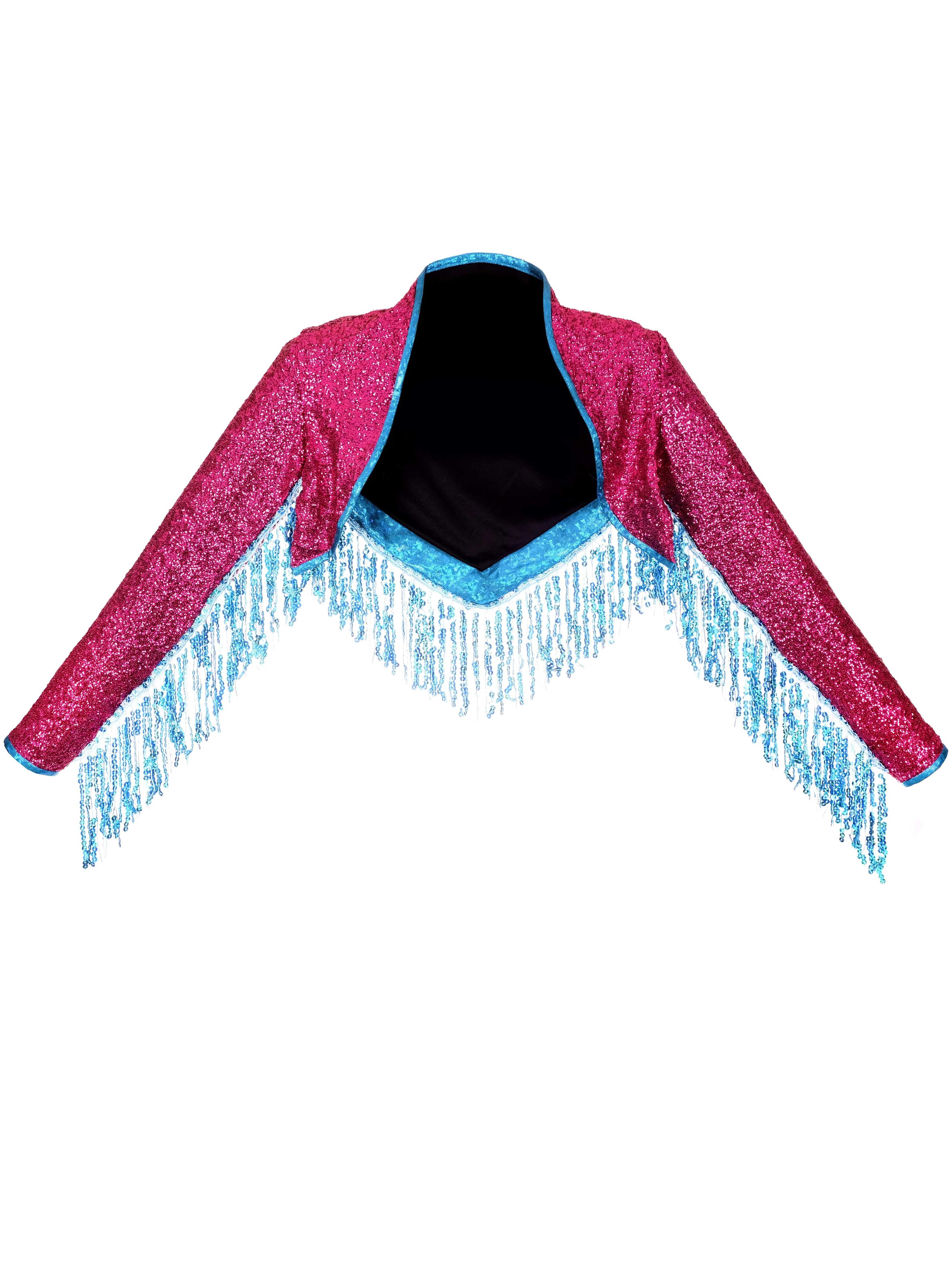 Sugar Plum | Sequin Fringe Bolero