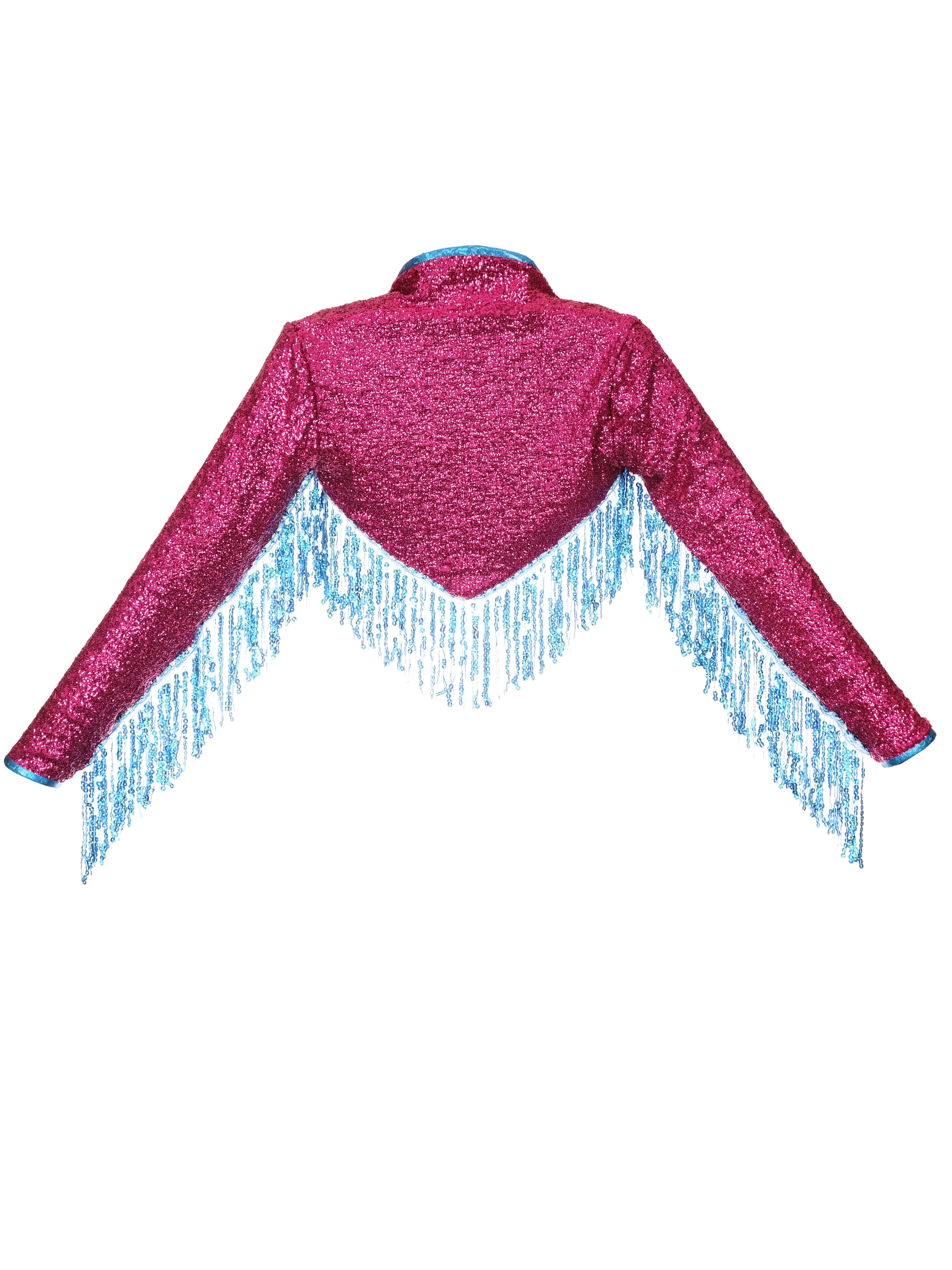 Sugar Plum | Sequin Fringe Bolero
