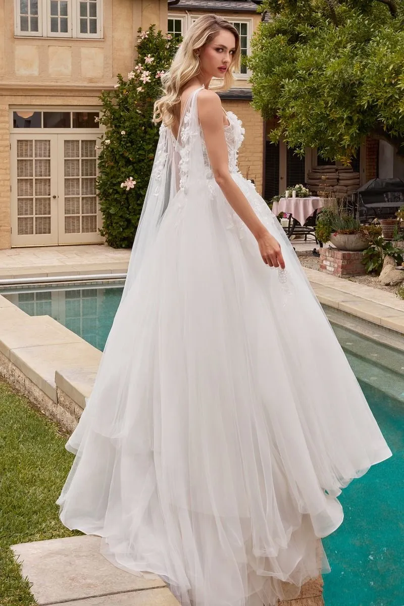 Tulle Wedding Ball Gown CDS437W