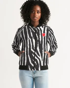 Zebra Women's Bomber Jacket