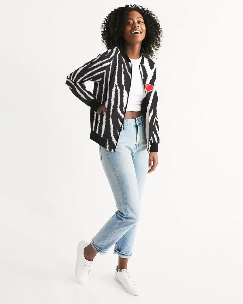 Zebra Women's Bomber Jacket
